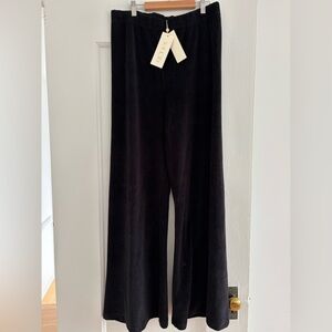 Suzie Kondi Zephyra flare velour pants